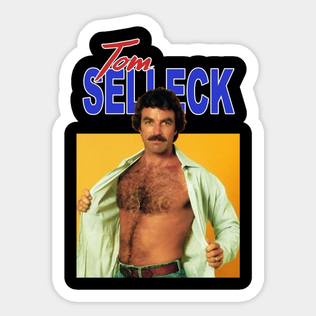 Tom Selleck Sticker by DankyDevito